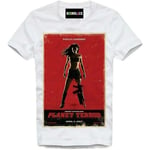 T-shirt Planet Terror Robert Rodriguez Quentin Tarantino Machine Gun Girl S