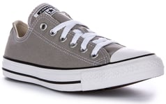 Converse A06565C Chuck Taylor All Star Low Top Trainer Womens Grey UK 3 - 8