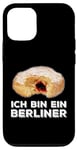 Coque pour iPhone 12/12 Pro Discours d'Ich Bin Ein Berliner Jelly Donut Cold War