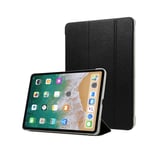 Apple iPad Pro 11 inch (2018) kolmio taivutettava synteetti nahkainen suojakotelo - Musta