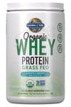 Garden of Life - Organic Whey Protein - Grass Fed, Lightly Sweet - 480g