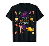 The Nanny Witch Funny Matching Family Halloween Candy Gift T-Shirt