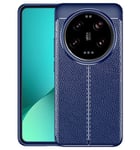 Xiaomi 14 Ultra Leather Texture Case Navy