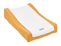 BÉABA, Housse pour Matelas à Langer avec Serviette Amovible Sofalange, 100 % Coton Nid d'Abeille, Eponge Moelleuse, Impermeable, Confort Optimal, Tissus Certifiés Oekotex , Miel