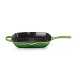 Le Creuset Grillpanne Støpejern 26cm Bamboo Green