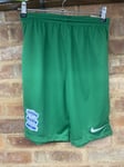 Birmingham City 2020/21 Goalkeeper Shorts Size XL Extra Large Youth Nike Green