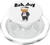 Angry Bad Boys Style, Cool Teddy Bear Bad Boy Graphic Design PopSockets PopGrip for MagSafe