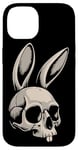 iPhone 14 Bunny Skull Cross Bone Crossbones Jolly Roger Bad Rabbit Case