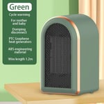 Xiaomi-Chauffage électrique portable,110V,220V,1200W,PTC Twomagazines ed Energy,Mini ventilateur pour chambre et bureau,Petit chauffage réglable - Type Green-EU