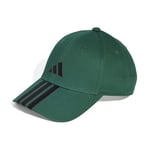 adidas Unisex Bball 3S Cap New Logo, Collegiate Green/Black, XS