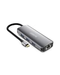 Urban Factory MHC50UF station d'accueil Avec fil USB 3.2 Gen 1 (3.1 1) Type-C Gris