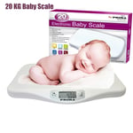 20KG Digital Home Electronic BABY Toddler Weighing Scales Infant PET Bathroom UK