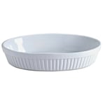 Mason Cash Collection Stoneware Oval Baking Serving Dish 28cm White