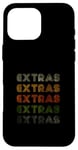 iPhone 16 Pro Max Love Heart Extras Tee Grunge Vintage Style Black Extras Case