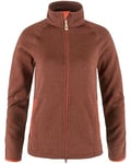 Fjallraven 83520-215 Övik Fleece Zip Sweater W Sweatshirt Women's Autumn Leaf Size S