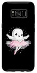 Coque pour Galaxy S8 Fantôme mignon ballerine danse classique Halloween