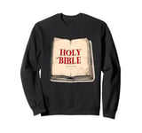 Holy Bible Costume for Jesus Christ Lovers Sweatshirt