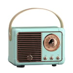 Retro bt -kaiutin vintage fm-radio langaton retrokaiutin vanhanaikaisella klassisella tyylillä voimakkaalla bassoparannuksella