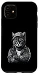 Coque pour iPhone 11 American Shorthair Cat Thug Cat Gangster Cat Gangster Life