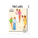 McCall's 8493 - Vintage sett til dame A ( XS-S-M-L)