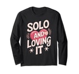 Anti Valentines Day Funny Heart Humor Sarcastic Love Long Sleeve T-Shirt