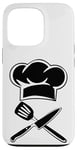 Coque pour iPhone 13 Pro Chef Cook Cooking Pirate Kitchen Lover