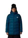 The North Face Women's Hyalite Down Hooded Jacket, Midnight Petrol