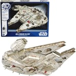 SPIN MASTER Star Wars - Millennium Falcon 4d-modell Att Bygga 48 Cm