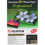 Fujifilm Plus Papier Photo 10X15 Jet D'Encre Brillant 20 Feuilles 270Gr