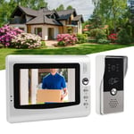 Video Doorbell Intercom System Wired Video Intercom System Volume Brightness