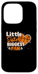 Coque pour iPhone 14 Pro Funny Little Sister - Grande fan de basket-ball pour filles