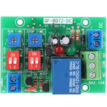 Jeffergarden RD72-DC-12V Cycle Infini ON OFF Relais Module Déclencheur Delay Switch Infinite Loop Relay