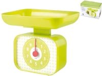 Balance de Cuisine Mécanique ABS Vert Kg10 Habi