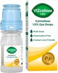 Vizcellose Eye Drops 1.0% Lubricant Relieves Dry Eyes Soothing