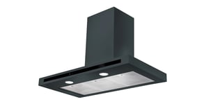 Rangemaster HLTHDS110SL Hi Lite Flat Slate Grey 110cm Chimney Cooker Hood