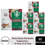 Nescafe Dolce Gusto Starbucks Coffee Pods 12 Caps, 15 Boxes, 180 Pods