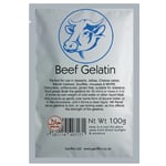 Beef Gelatin Powder 100g Bovine Platinum Grade 250 Bloom Halal Odourless