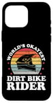 iPhone 16 Pro Max Worlds Okayest Dirt Bike Rider Motocross Boys Girls Men Case