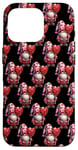 iPhone 16 Pro Funny Valentines Gnome Dad Graphic With Red Heart Lollipops Case