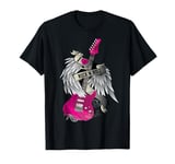 I Love Rock And Roll Guitar Angel Wings T-Shirt