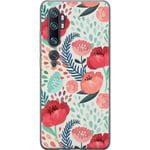 Xiaomi Mi Note 10 Pro Gennemsigtigt Telefoncover Flora