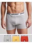 Superdry Organic Cotton Boxers, Pack of 3