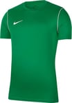 NIKE Unisex Kids Y Nk Dry Park20 Top T shirt, Pine Green/White/White, L UK