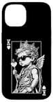 Coque pour iPhone 14 Cupid Valentine King Of Hearts Card Poker Player