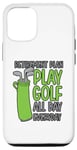 iPhone 12/12 Pro Golf accessories for Men - Retirement Plan Play Golf Case