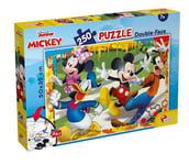 Lisciani- Disney Mouse on The Beach Mickey & Friends Puzzle Recto/Verso 250 Pieces – MICKEY-48113, 48113, Multicolore