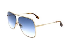 Lunettes de Soleil Victoria Beckham VB132S 706 GOLD/TEAL 61/12/ Femme