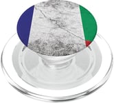 Drapeaux France & Côte d'Ivoire - Français Ivoirien PopSockets PopGrip pour MagSafe