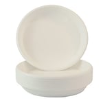 Home Garden Ornaments Plant Pot Saucers 15cm White Set of 10 – Solid Plastic Plant Pot Saucer – Round Plant Saucer for House Plants – Durable Plastic Plant Tray (15 cm, White)