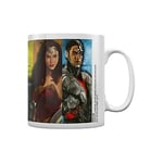 Pyramid International AFMG24793 Justice League Movie (Hero Stripes) Official Boxed Ceramic Coffee/Tea Mug, Paper, Multi-Colour, 11 x 11 x 1.3 cm